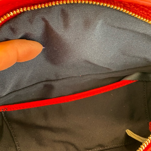 Red Sling Bag with Adjustable Strap - Picture 3 of 4